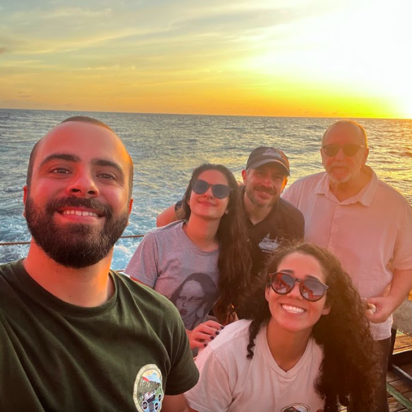 Amostragem nos manguezais do Pará em novembro de 2024_embarque